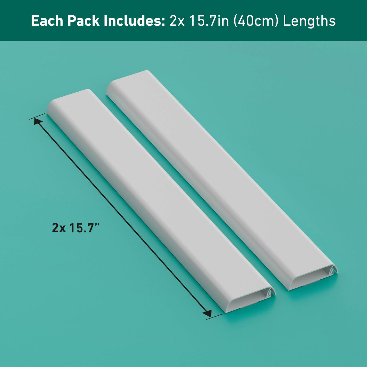 D-Line paintable finish blends with room décor.