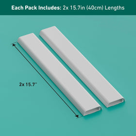 D-Line paintable finish blends with room décor.