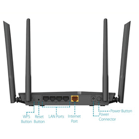 D-Link DIR-1260 paired with a mesh extender illustrating seamless whole-home expansion