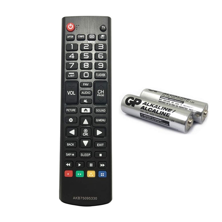 D.Vordingborg AKB75095330 front view showing full button layout and easy operation