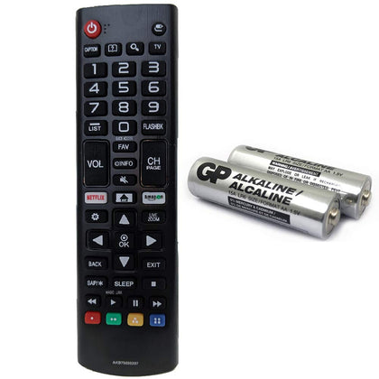 D.Vordingborg remote front view showing full button set and quick control