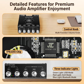 Daakro AS21HPA power input demonstrating 19-51V compatibility