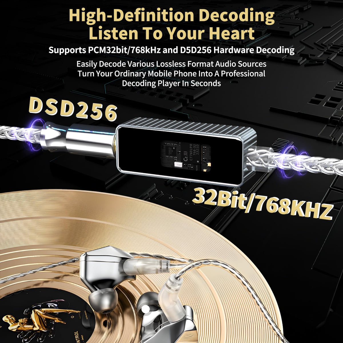 Daakro connected to laptop improving desktop audio clarity