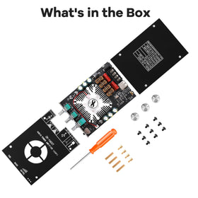 Daakro ZK-1602T impedance guidance aiding speaker pairing decisions