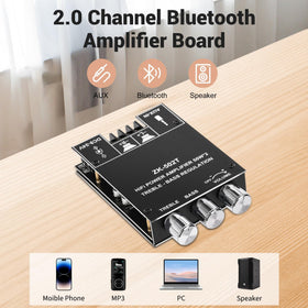 Daakro ZK-502T top ports reveal versatile input options for quick setup
