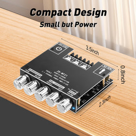 Daakro ZK-MT21 dual HiFi chips close-up highlighting high-fidelity sound potential.