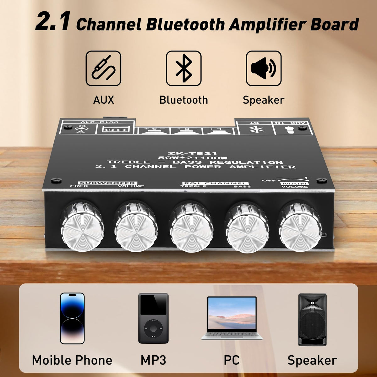 Daakro ZK-TB21 Bluetooth antenna enables wireless streaming