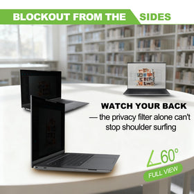 Dabernur removable protector stores securely in clip for quick transport