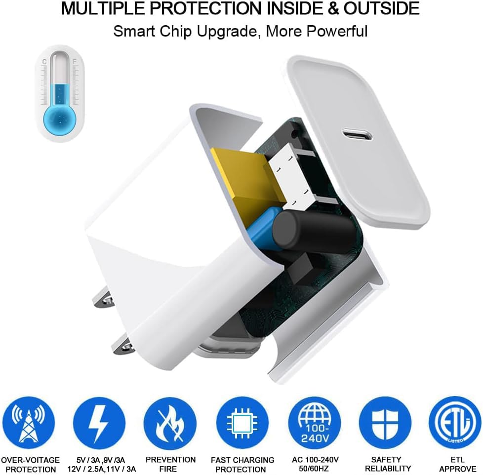 DABUSTAR abs-shell-safety-design durable housing during charging.