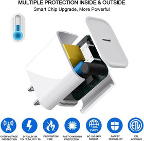 DABUSTAR abs-shell-safety-design durable housing during charging.