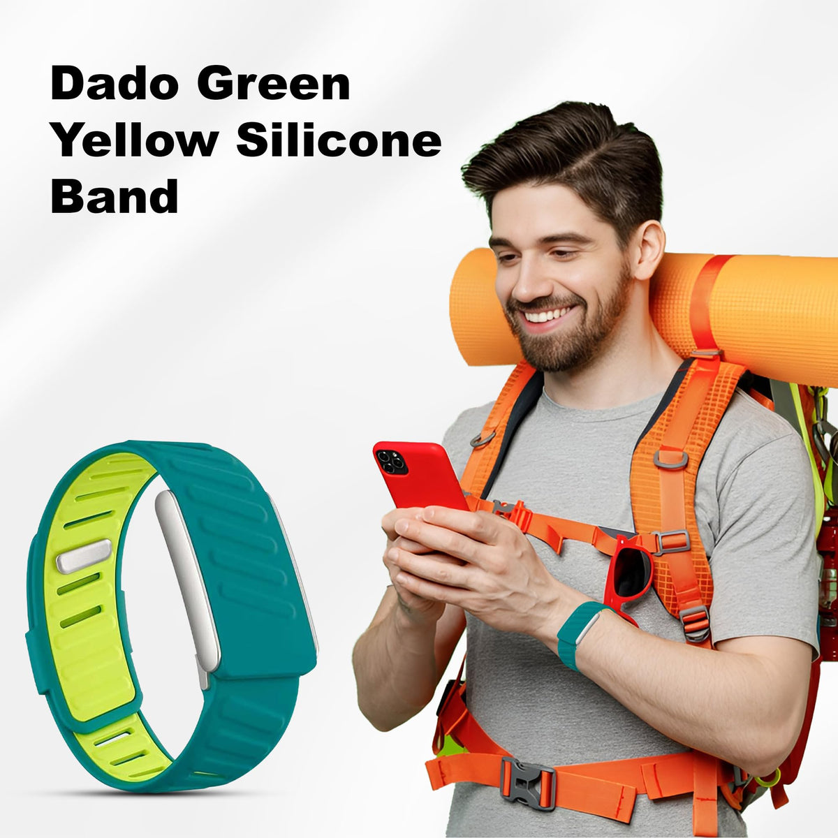 DADO wrist band 4-clasp options fit multiple Whoop models securely.