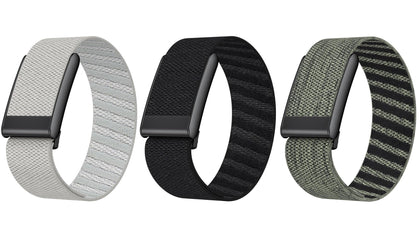 DADO band front view with black connector showing secure fit