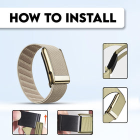 DADO band worn by runner showing stable fit during activity