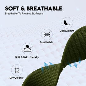 DADO close-up of nylon texture highlighting breathability and comfort