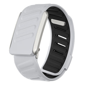 DADO Comfort silicone wristband close-up shows soft material for daily wear.