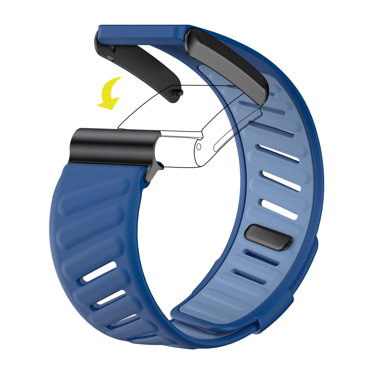 DADO sweatproof and washable wristband keeps you fresh after intense sessions.
