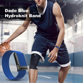 DADO wrist band easy installation with hook, clasp, and slider.