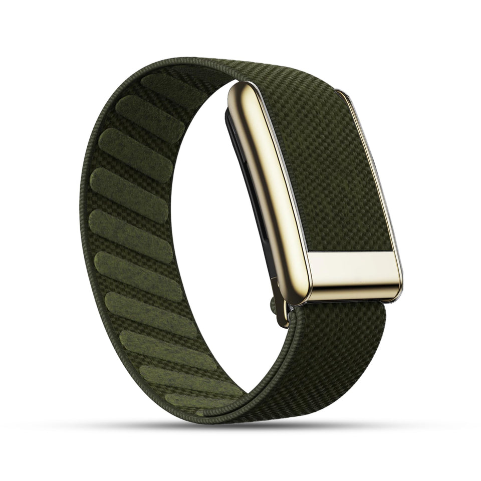 DADO front view of WHOOP-compatible band showing clean fit and style benefit