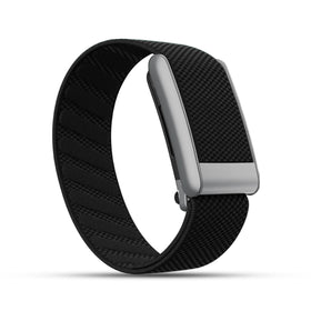 DADO front view black strap showing clean fit and secure hold