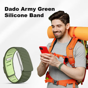 DADO premium woven nylon strap delivers all-day comfort and secure fit.