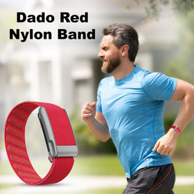 DADO wrist band quick link slider enables tool-free on-the-go adjustments.