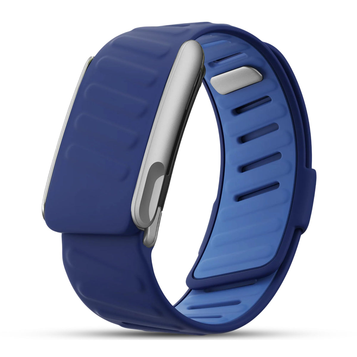 DADO silicone sport band blue for Whoop 5.0 with secure fit during workouts