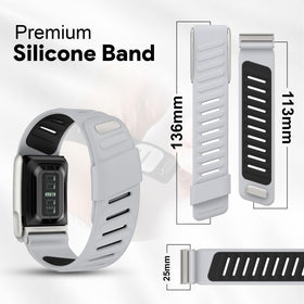 DADO breathable silicone band focuses on breathable strap for comfortable activity.