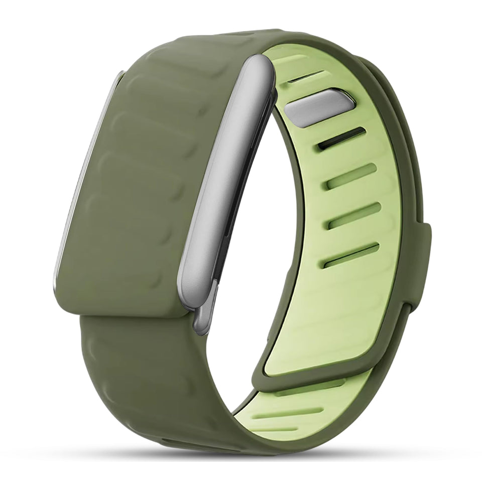 DADO silicone sport band for WHOOP 5.0 attaches securely for active workouts.