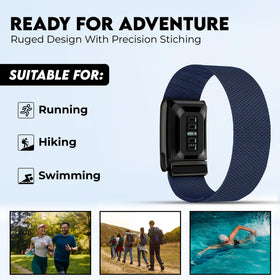 DADO band on wrist showing scale and comfortable daily wear