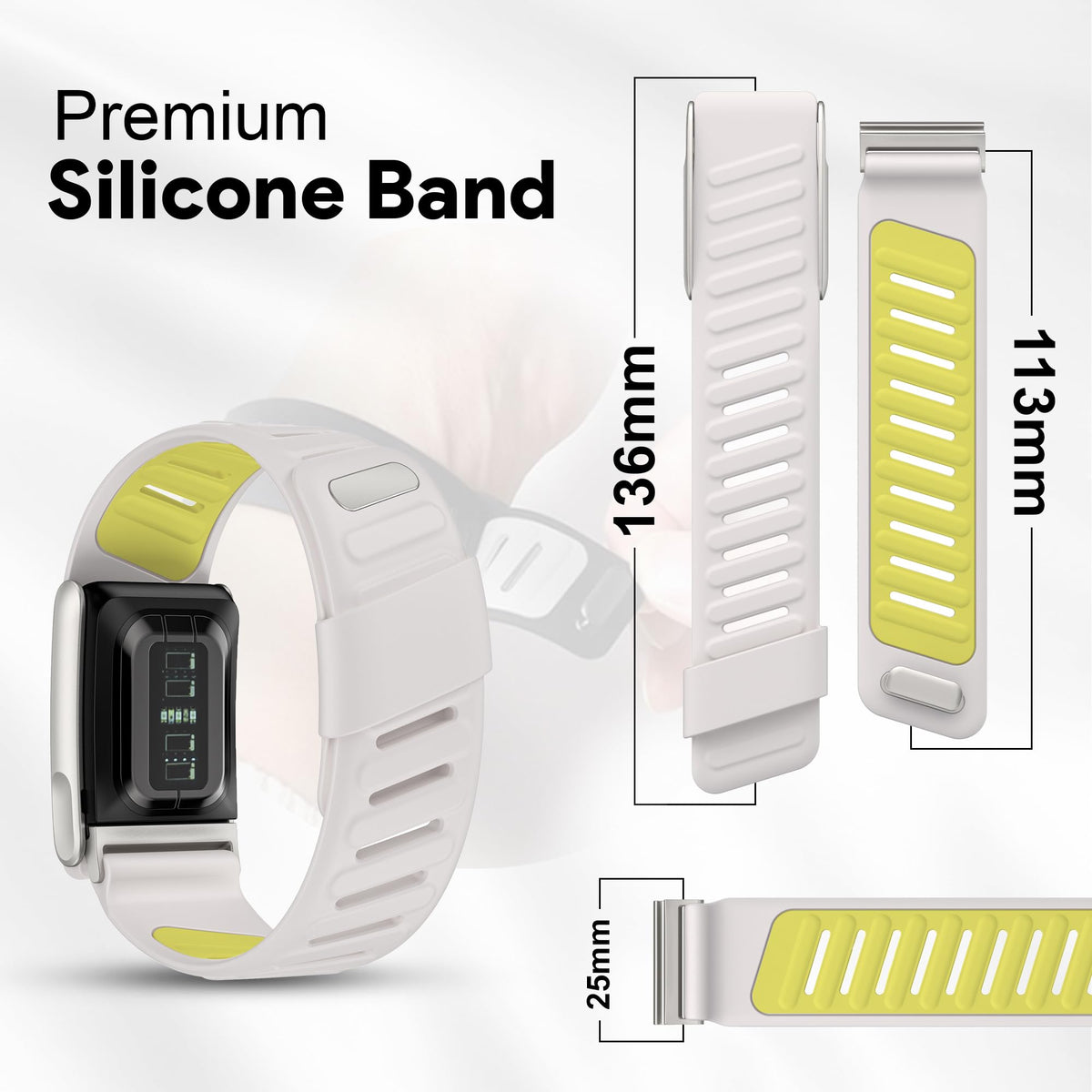 DADO silicone texture close-up highlighting soft breathable material