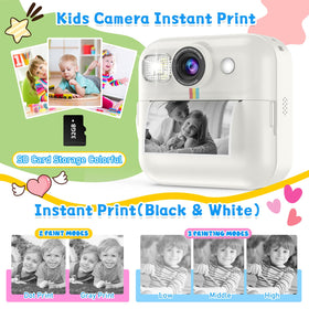 Dafotil Instant Print Camera time-lapse and burst modes in action