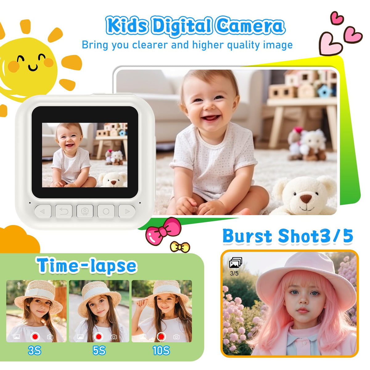 Dafotil instant-print camera shows thermal printing for quick keepsakes on the go