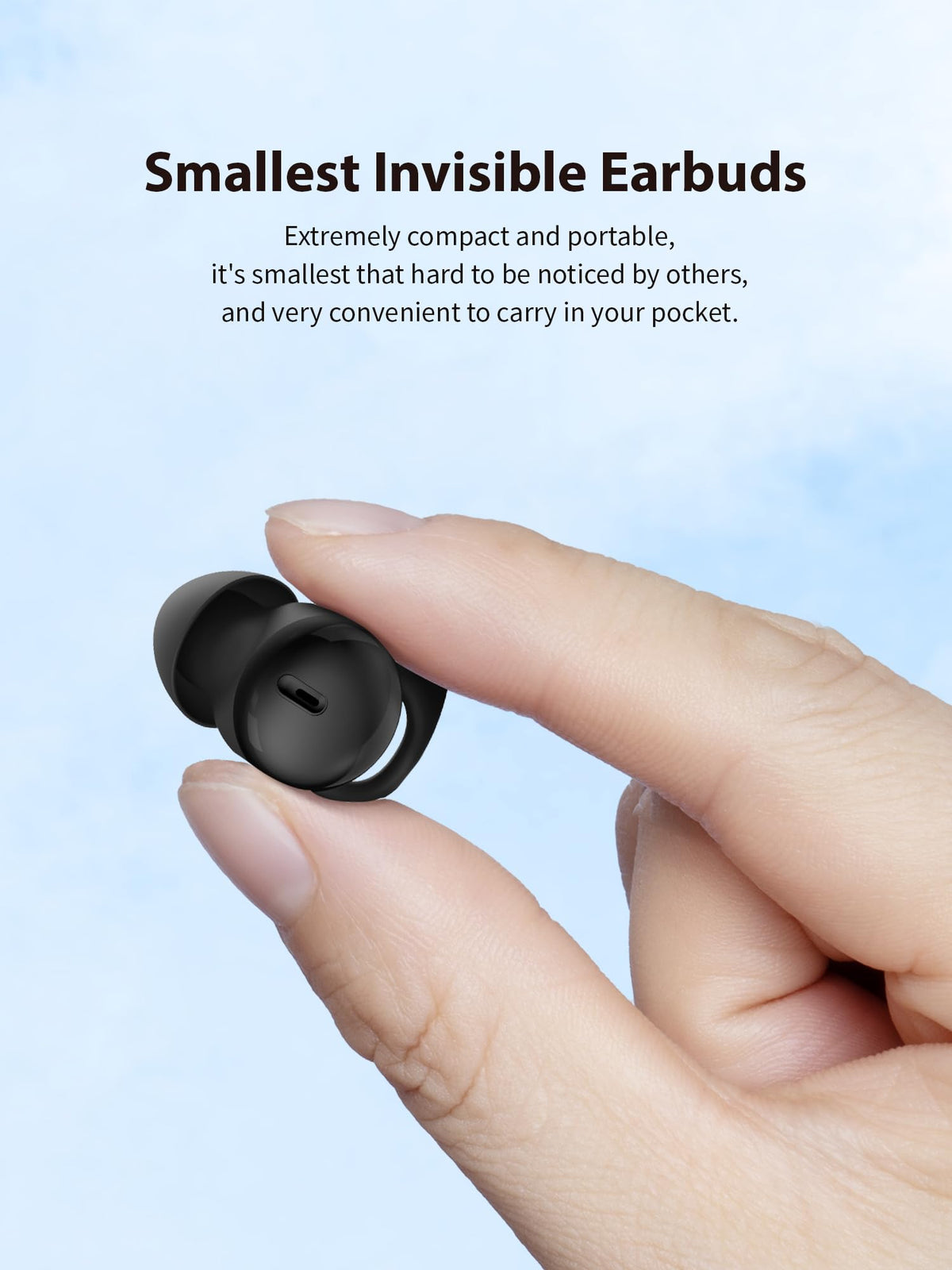 DAGKHE Sleep Headphones skin-soft-eartips provide comfortable wear all night.