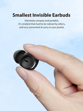 DAGKHE Sleep Headphones skin-soft-eartips provide comfortable wear all night.