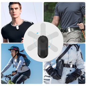 Dahocamgo 4K mini body camera waterproof up to 30m for surf and rain adventures.