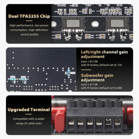 Dajunguo S600X-W multiple inputs enable flexible device connections.
