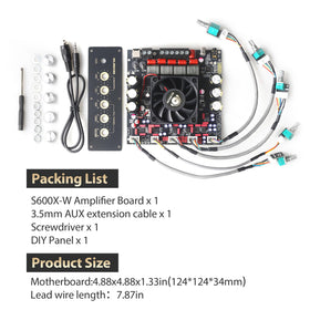 Dajunguo S600X-W wide 19-51V DC input supports varied power needs.