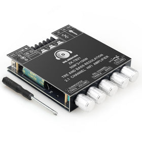 DAJUNGUO ZK-TB21 power amplifier board with Bluetooth for clear, room-filling sound.