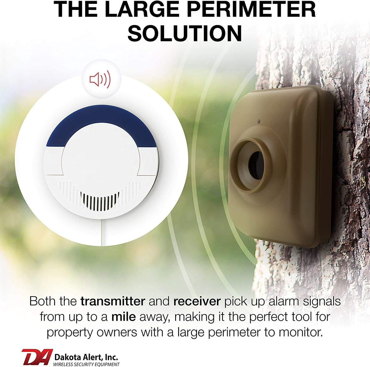 Dakota Alert DCMA-4000 code-learning simplifies pairing sensors.