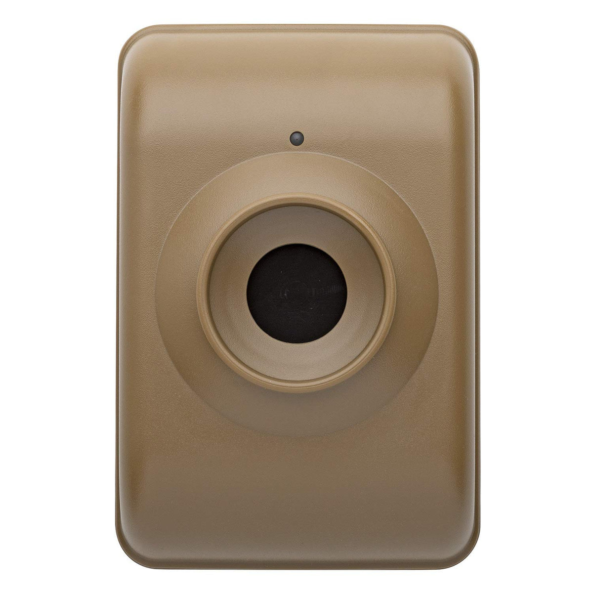 Dakota Alert DCMT-4000 mounted on driveway post monitoring vehicle approach for property alerts