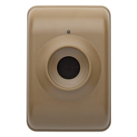 Dakota Alert DCMT-4000 mounted on driveway post monitoring vehicle approach for property alerts