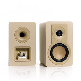 DALI KUPID rear ports view highlighting easy integration with amplifiers
