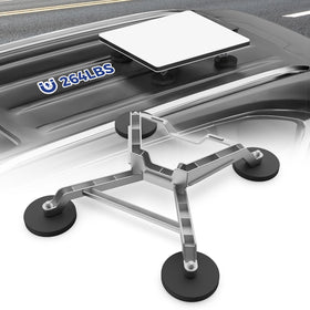DALINDA magnetic mount for Starlink Mini full assembly secures your dish on iron surfaces for mobile use.