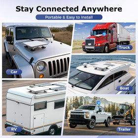 DALINDA Starlink Mini compatibility suits cars, RVs, boats, and more.