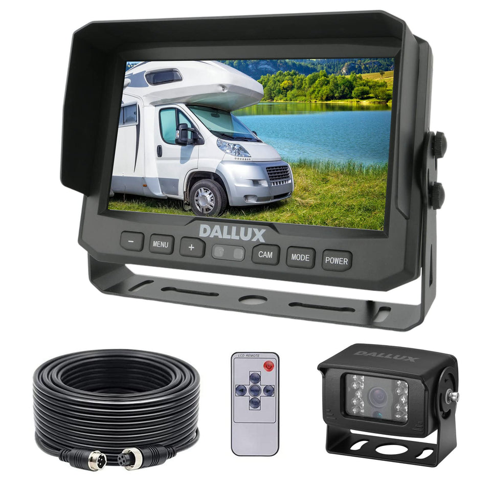 DALLUX backup camera IP69K waterproof for all-weather reliability.