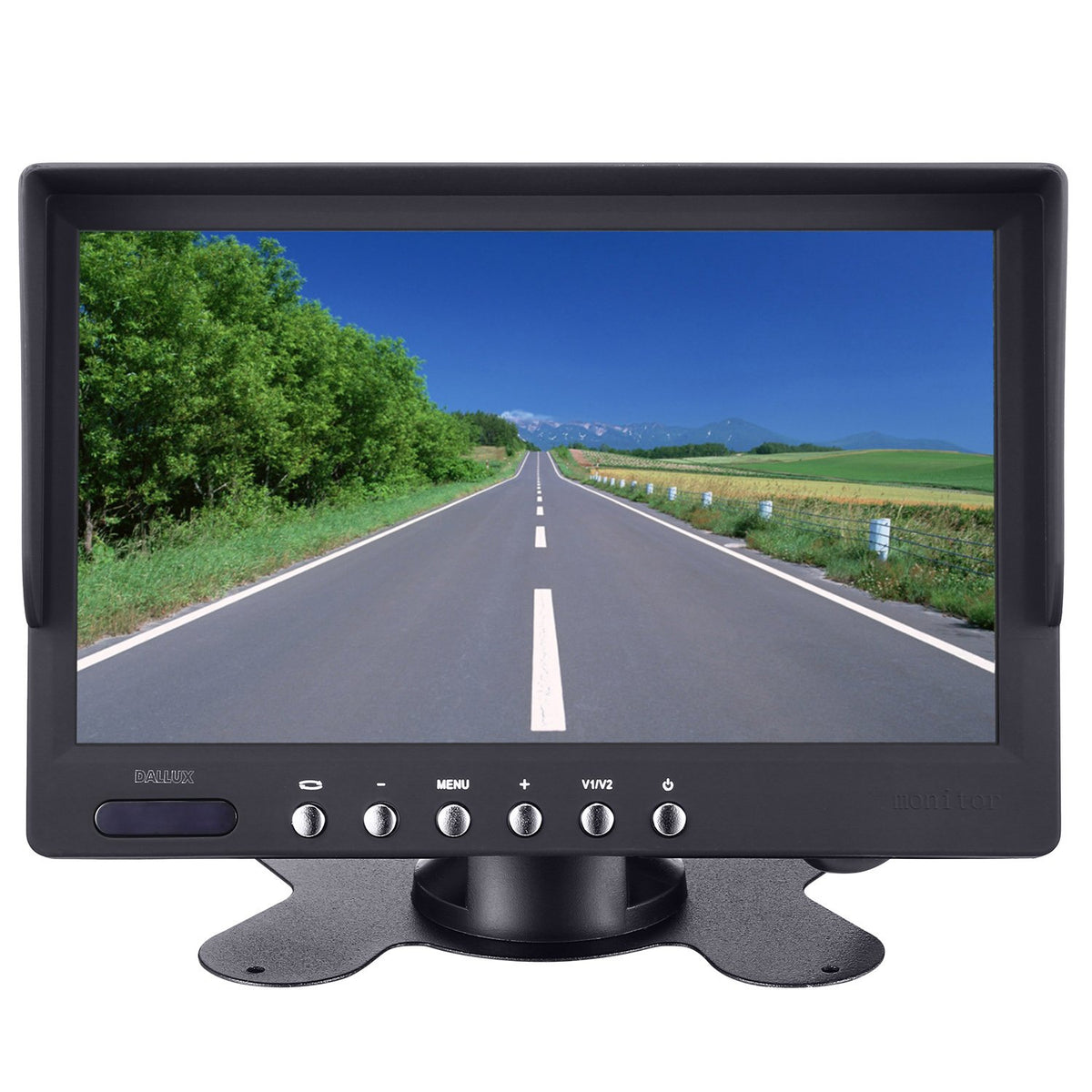 DALLUX night vision 18 infrared lights provide visibility in low light.