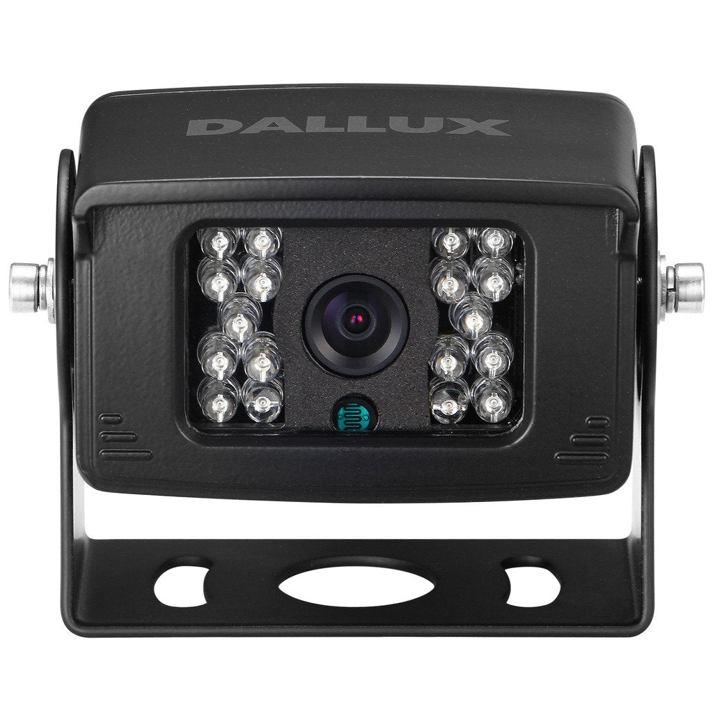 DALLUX night vision view with IR lights improving dark reversing visibility
