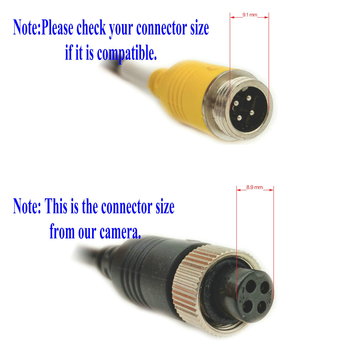 DALLUX held in hand showing compact 12V camera size for easy fitment