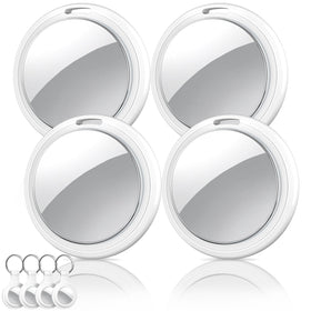 Daloben front packaging showing four tracker tags and accessories for quick setup