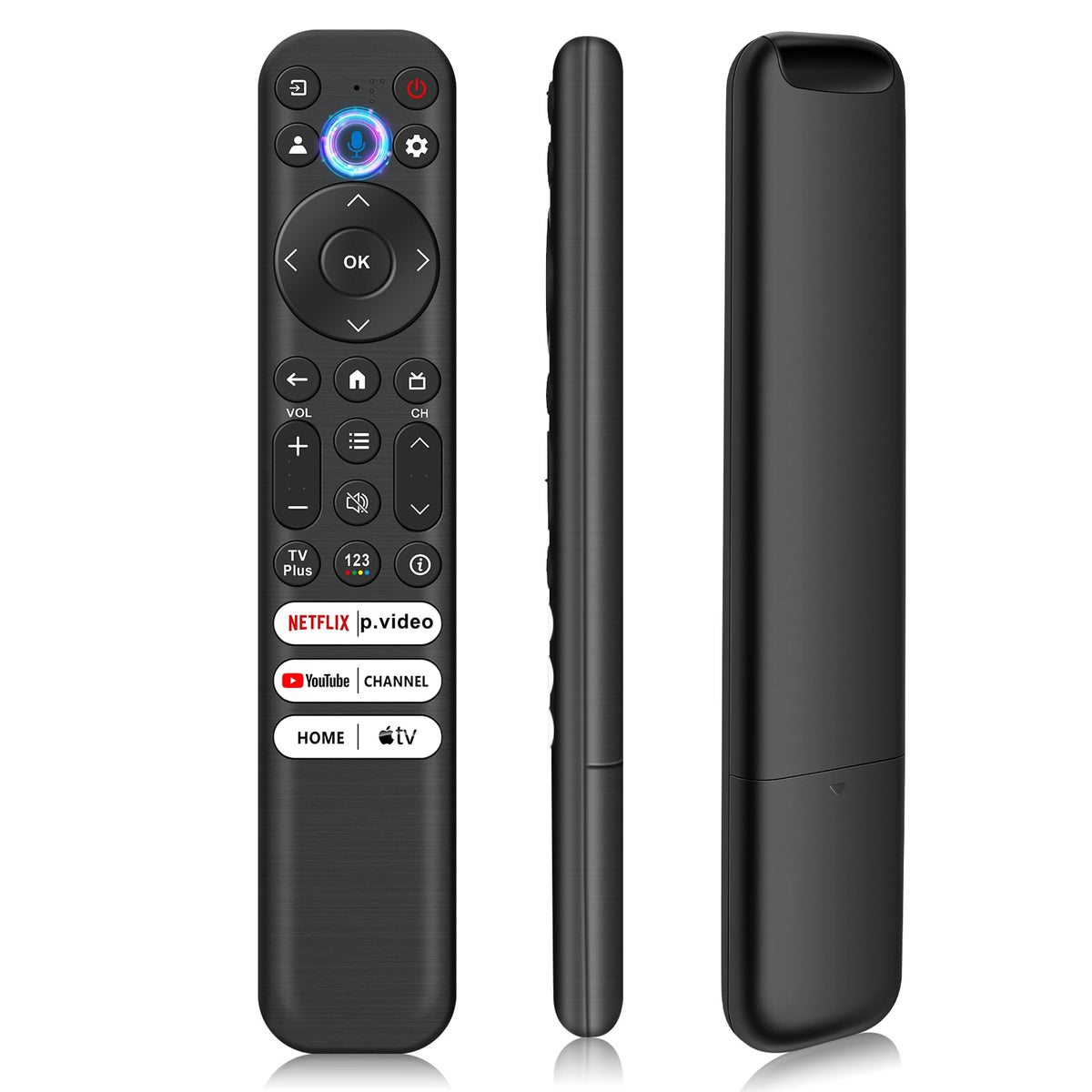 Daloben RC813 voice remote highlighting TCL compatibility for hands-free control